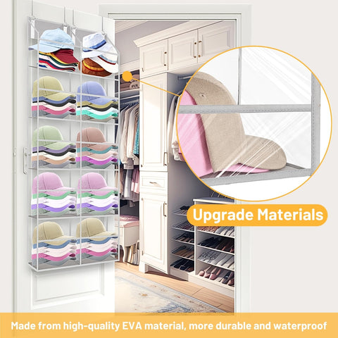 Ofiray-Home Over The Door Storage Organiser – 5-Tier, 10 Compartments, Pink Hanging Storage with 10 Side Pockets