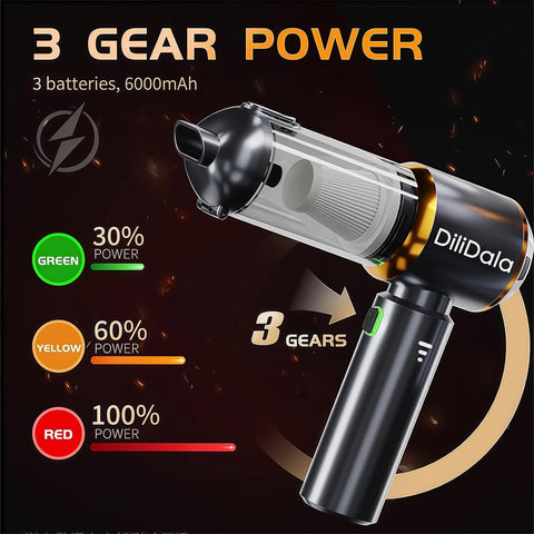 Meta Title: DiliDala Car Vacuum Cleaner 25000PA Portable