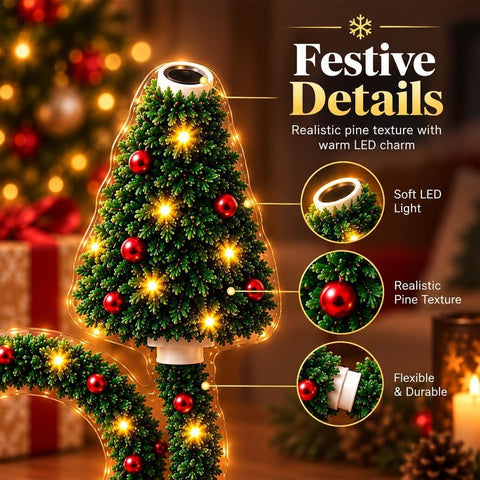 Christmas Projector Light – Plug and Play HD LED Christmas Projection Lamp with 6 Festive Scenes, USB Design for Walls, Ceilings & Holiday Decorations