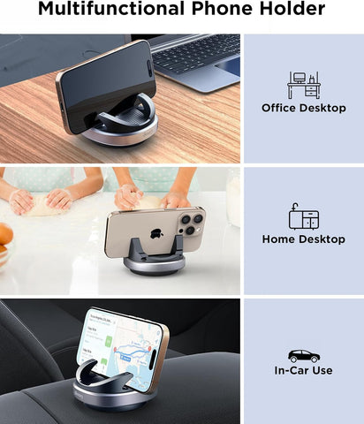 Beeasy Car Phone Holder Dashboard 360° Rotatable Non-Slip Mount