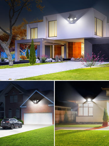 100W Outdoor Security Light Motion Sensor 10000LM PIR LED Floodlight