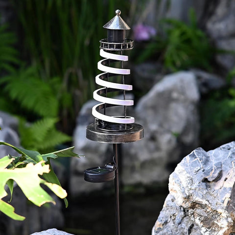 Solar Pathway Lights Outdoor Waterproof Frog Snail Metal Stake