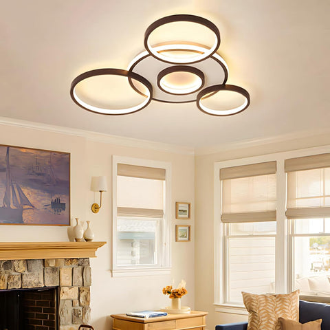 Stepless dimmable modern LED lamp