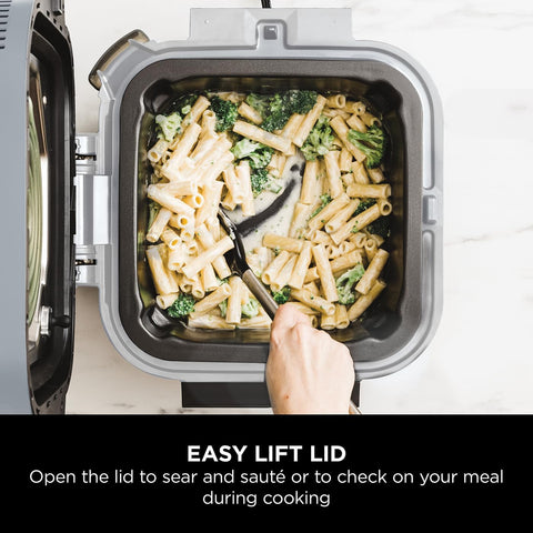 Speedi 10-in-1 Rapid Cooker Air Fryer & Multi Cooker 5.7L – Steam, Grill, Roast, Bake & More – 4 Portions – Sea Salt Grey – UK