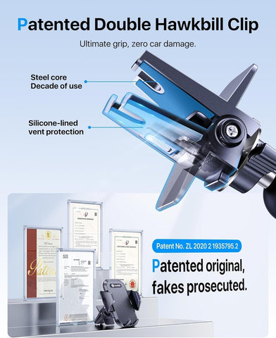 Andobil 2025 Hawksbill Clip Car Phone Holder