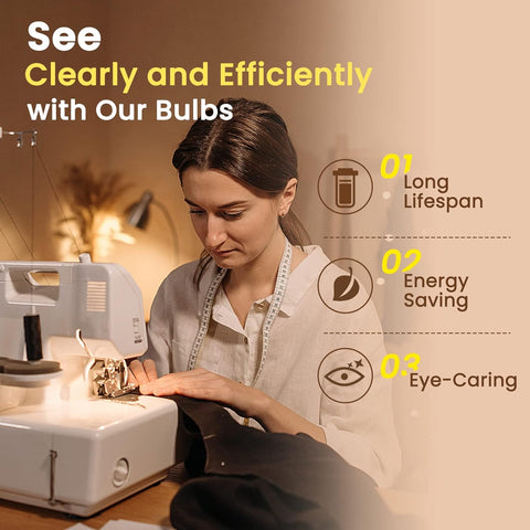 DoRight 2W LED T22 B15 Mini Bulb Warm White 2700K (2 Pack)