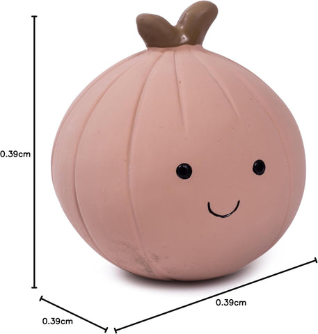 Petface Latex Onion Soft Chew Dog Toy, Large