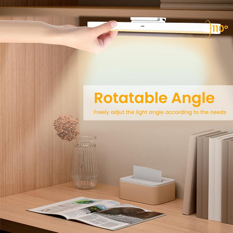 2 Pack LED Under Cabinet Lights – Rechargeable Dimmable Kitchen Lights with Touch & Remote Control, 3 Colour Temperatures - Put the Right Light Exactly Where You Need It