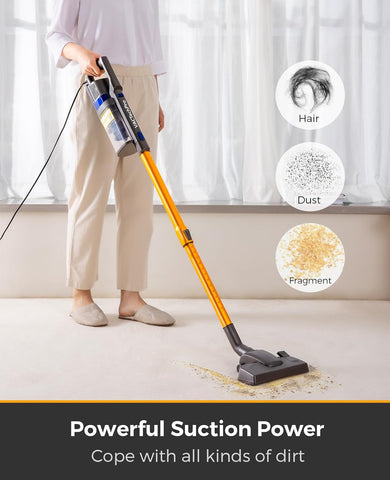 VACTechPro 600W Corded Stick Vacuum Cleaner