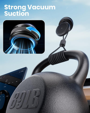 MiiKARE 2025 Magnetic Phone Holder 360° Rotating Suction Mount