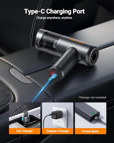 SEALIGHT Portable Cordless Car Vacuum 25000Pa