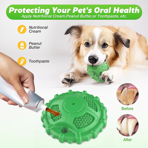 Indestructible Squeaky Dog Chew Toy for Aggressive Chewers