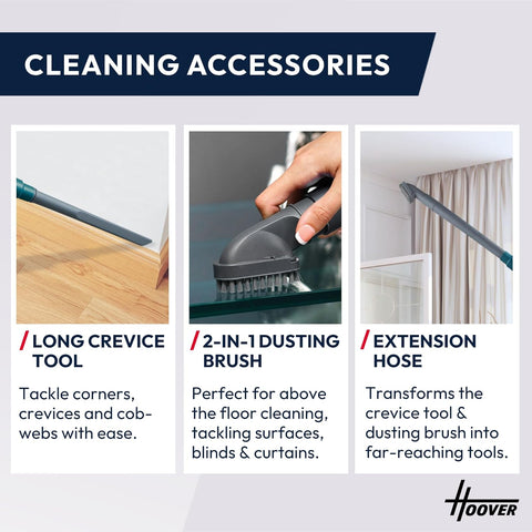 Hoover Breeze Evo Pets Upright Vacuum Cleaner Black/Turquoise 850W