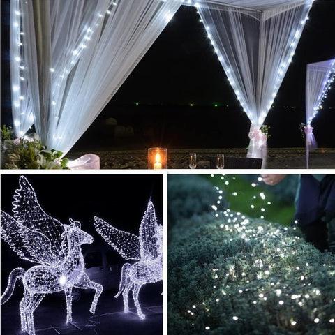 Fairy String Lights Battery Operated 2 Pack 12m 120 LED – Cool White