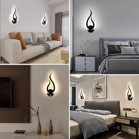 Smart LED Wall Light - App & Remote Control with Voice Control & Timer