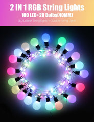 USB power supply for outdoor festoon lights

