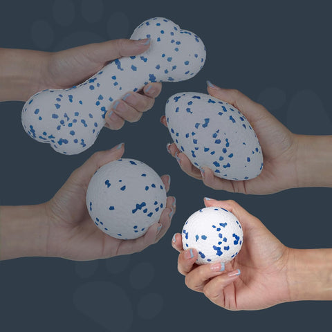 Petface Outdoor Paws Mighty Ball Dog Toy, Extra Strong, Medium (Pack of 2)