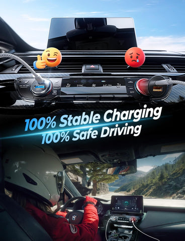 LISEN 69W USB C Car Charger Adapter