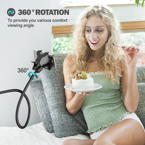 Gooseneck Phone Holder for Bed