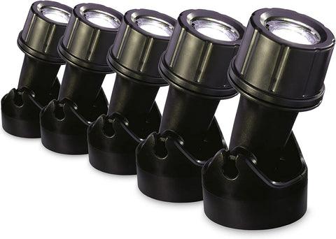 Blagdon Ultra Bright LED Pond and Garden Lights 1W 5 Light Set – Waterproof Submersible Outdoor Lighting with 12V Transformer