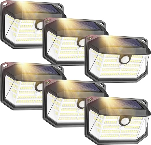 Buy LED Solar Powered Motion Sensor Security Light In UK - Shop Now!