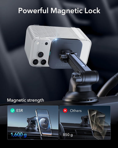ESR Qi2 15W MagSafe Car Wireless Charger