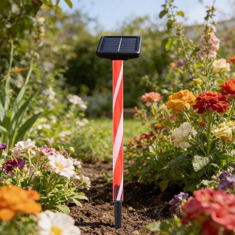 HANABASS 10 Sets Solar Light Ground Spike Replacement Stakes - Plastic Extension Poles for Outdoor Yard Pathway Lighting - Solar Lamp Repair Parts for Garden Parties