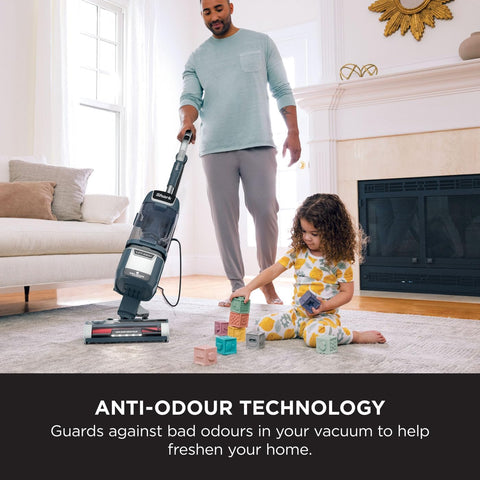 Shark Anti Hair Wrap Plus Upright Pet Vacuum Cleaner, Smoky Grey 750W