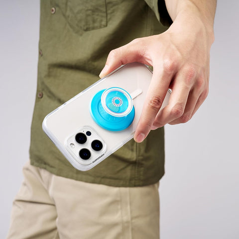 PopSockets MagSafe Phone Grip with Kickstand – Blue Opalescent