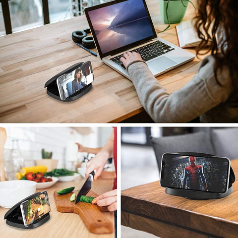 Car Dashboard Phone Holder with 360° Rotation