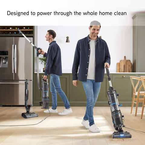 Vax Air Lift Pet Bagless Upright Vacuum Cleaner – Black/Blue/Grey
