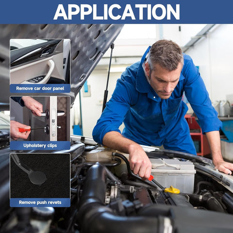 240PCS Car Push Retainer Clips & Auto Fasteners Assortment Set