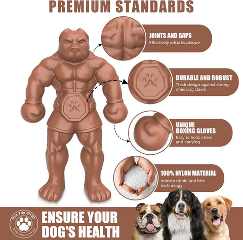 Durable Indestructible Dog Chew Toy for Aggressive Chewers