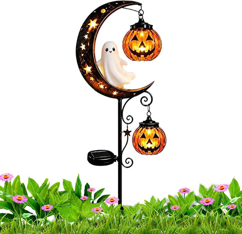 Solar Stake Lights Halloween Waterproof Festive Garden Lighting