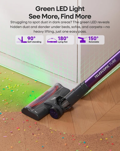 AlloyMove 450W Cordless Stick Vacuum Cleaner