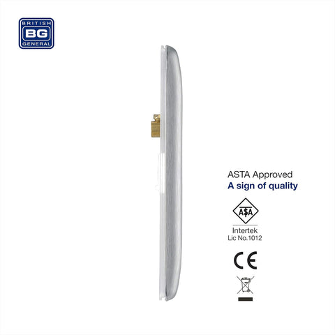 BG Electrical Double Blank Plate