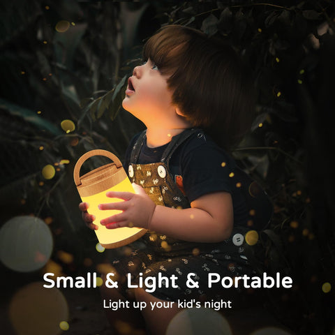 Rechargeable Lamp,10 Colour Changing Lamp+Dimmable Touch Lamp, Bedside Lamps Battery Lamp for Bedroom, Remote+Timer Bedside Lamp LED Night Lamp Kids Lamp Portable Small Lamp[Wood Grain Color]