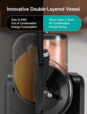 F3 Slushie & Ice Cream Maker Machine – 5 Preset Modes for Slushie, Soft Ice Cream, Spiked Drinks, Cold Drinks & Milkshakes