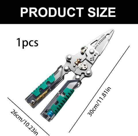 Folding Stylus Screwdriver Wire Stripper Tool