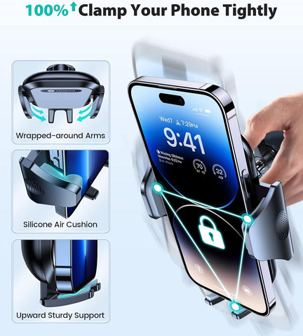 Rally Racing-Grade 3-in-1 Car Phone Holder