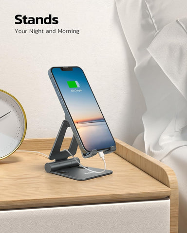 Nulaxy Adjustable Aluminum Phone Stand for Desk