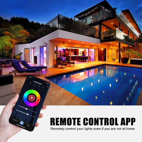 B22 Smart WiFi RGB Candle Bulb 6W 600lm