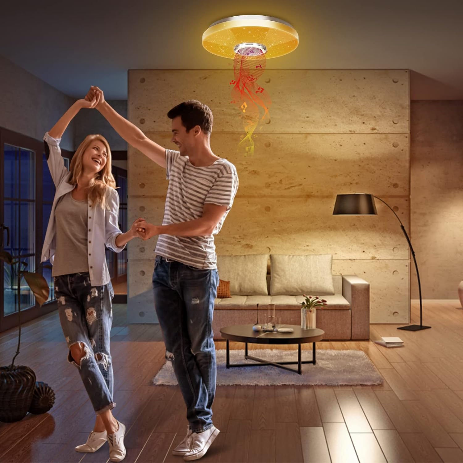 APP controlled LED light with RGB modes