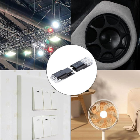 40 Pcs Waterproof 2-Pin Automotive Wire Connectors