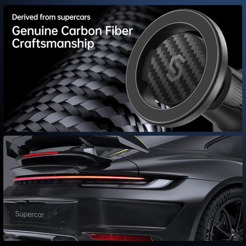 SYNCWIRE MagSafe Car Mount Vent – Magnetic Phone Holder with 3D Long Arm, Strong Magnets & Flexible Rotation