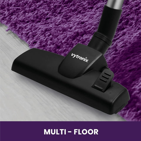 VYTRONIX HSV3 3-in-1 Upright Vacuum Cleaner | 600W Powerful Corded Stick & Handheld | Lightweight Compact Design with 5m Power Cord & Cyclonic Micro Filtration