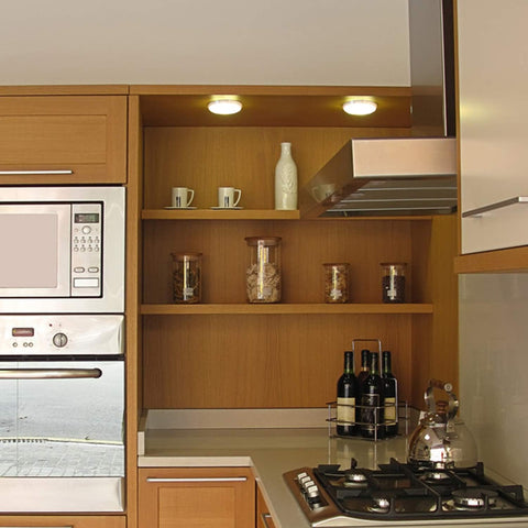 Under Cabinet Kitchen Lights 3 Pack 2700K Warm White LED with Switch