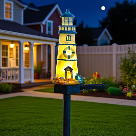 Solar Lights Outdoor Waterproof Watchtower Garden Light
