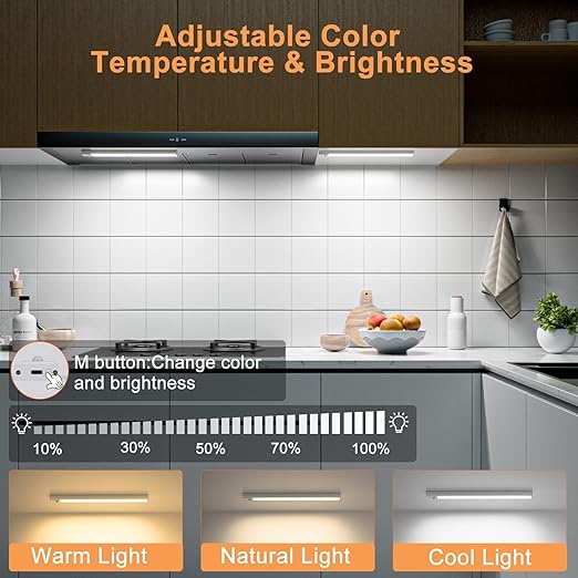 Buy LED Dimmable Under Cabinet Strip Light In UK - Shop Now!