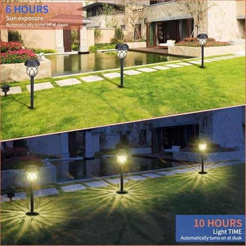 IP44 waterproof solar stake lights for garden decoration and landscaping – UK


